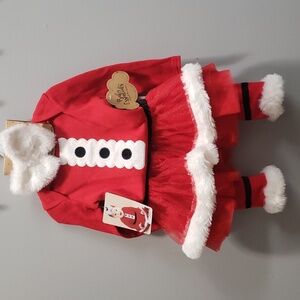 Baby Essentials 4-piece "Santa" Dress Me Up Set